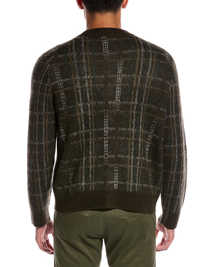 wool & alpaca-blend v-neck cardigan