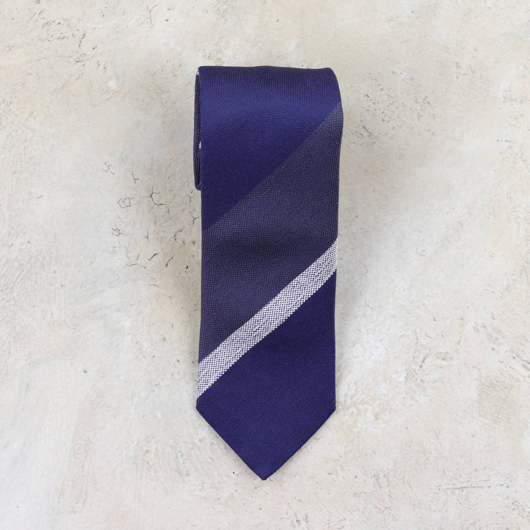 One Size - black & blue stripe