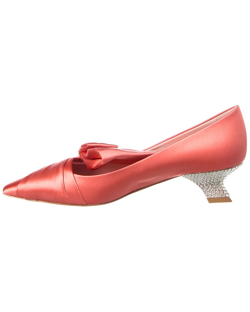 satin pump