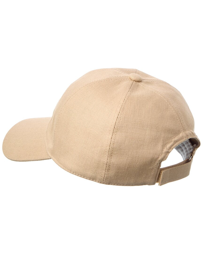 linen baseball hat