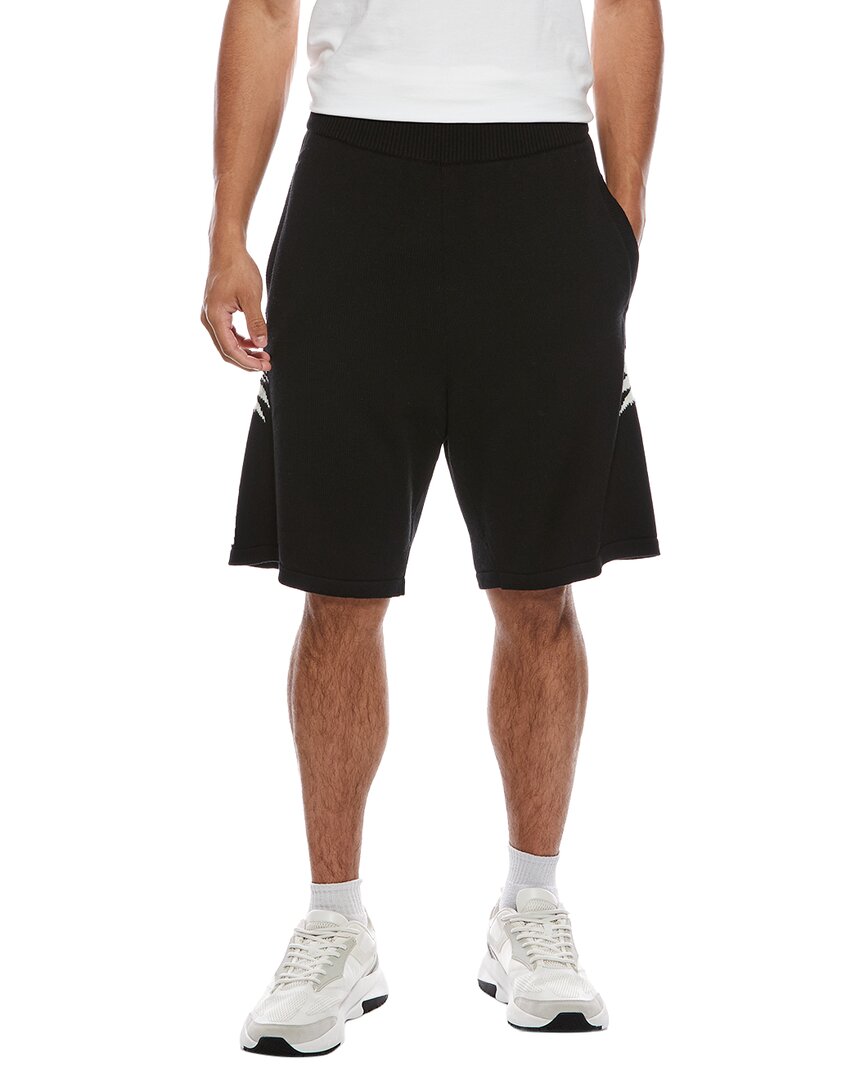 wool-blend short