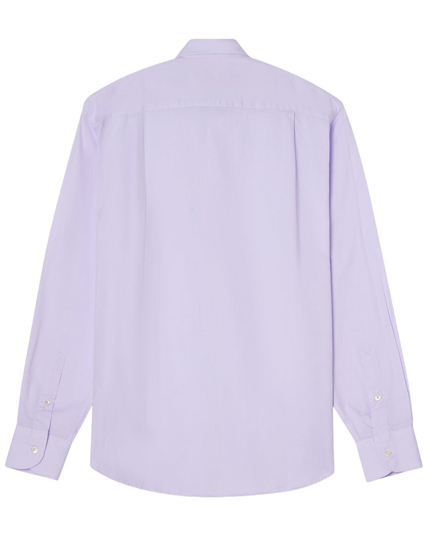 morgan pinpoint oxford shirt