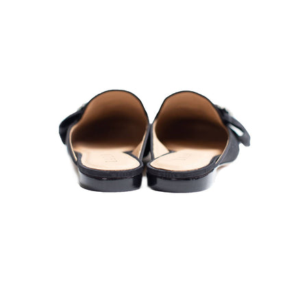 cheers moire mule in black