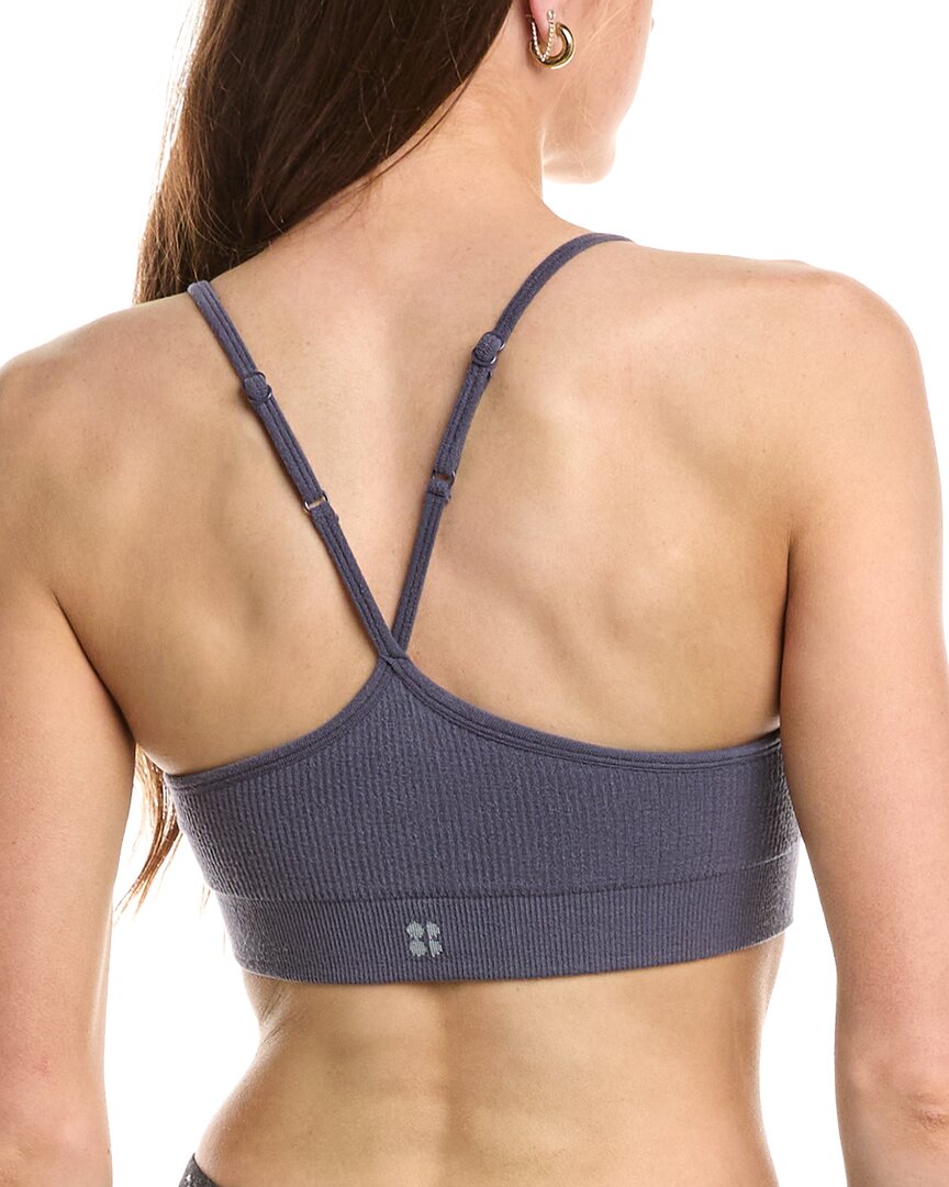 soft ribbed bra