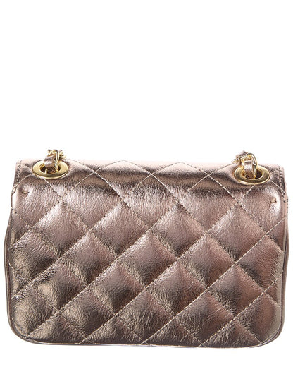 jennie metallic quilted leather crossbody