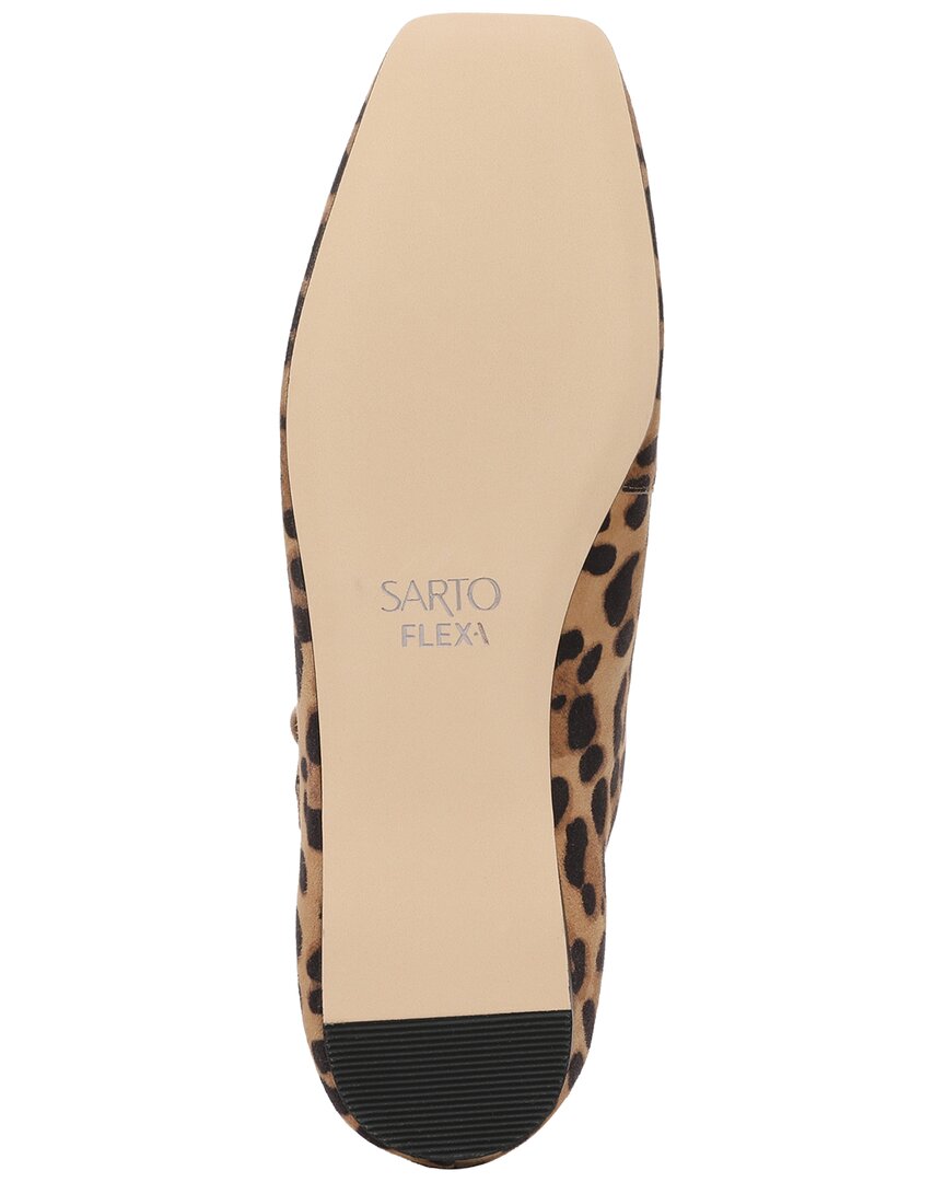 a-flexa astoria leather flat