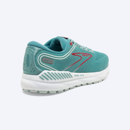 women's ariel gts 23 running shoes in nile blue/blue/bittersweet
