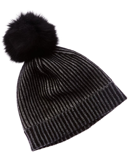 cashmere plaited cashmere hat