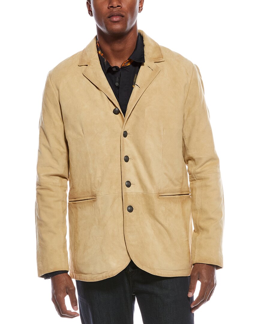ward suede blazer