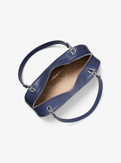 cecily medium signature logo shoulder bag