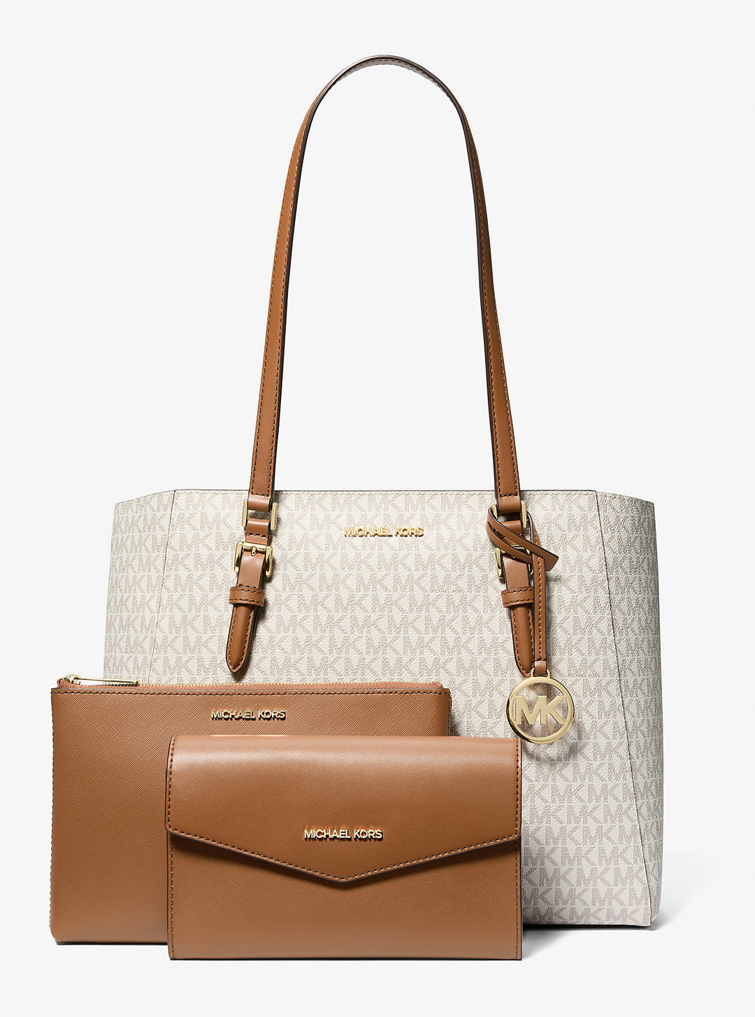charlotte large 3-in-1 signature logo tote bag