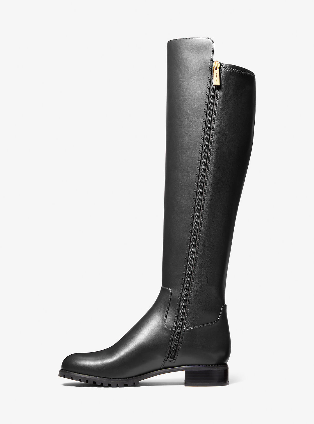 britt smooth wide calf boot