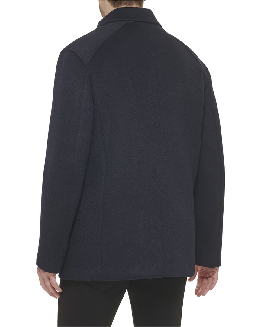 wool-blend coat