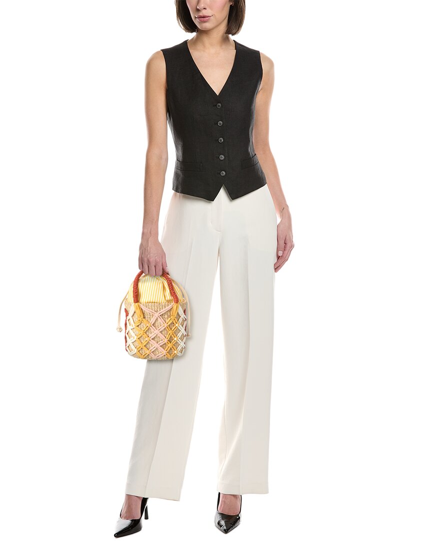 michelle straw bucket tote