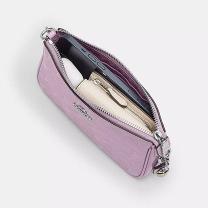 nolita 19 in signature leather with heart charm