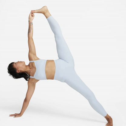 women's dri-fit zenvy 7/8 training leggings in blue