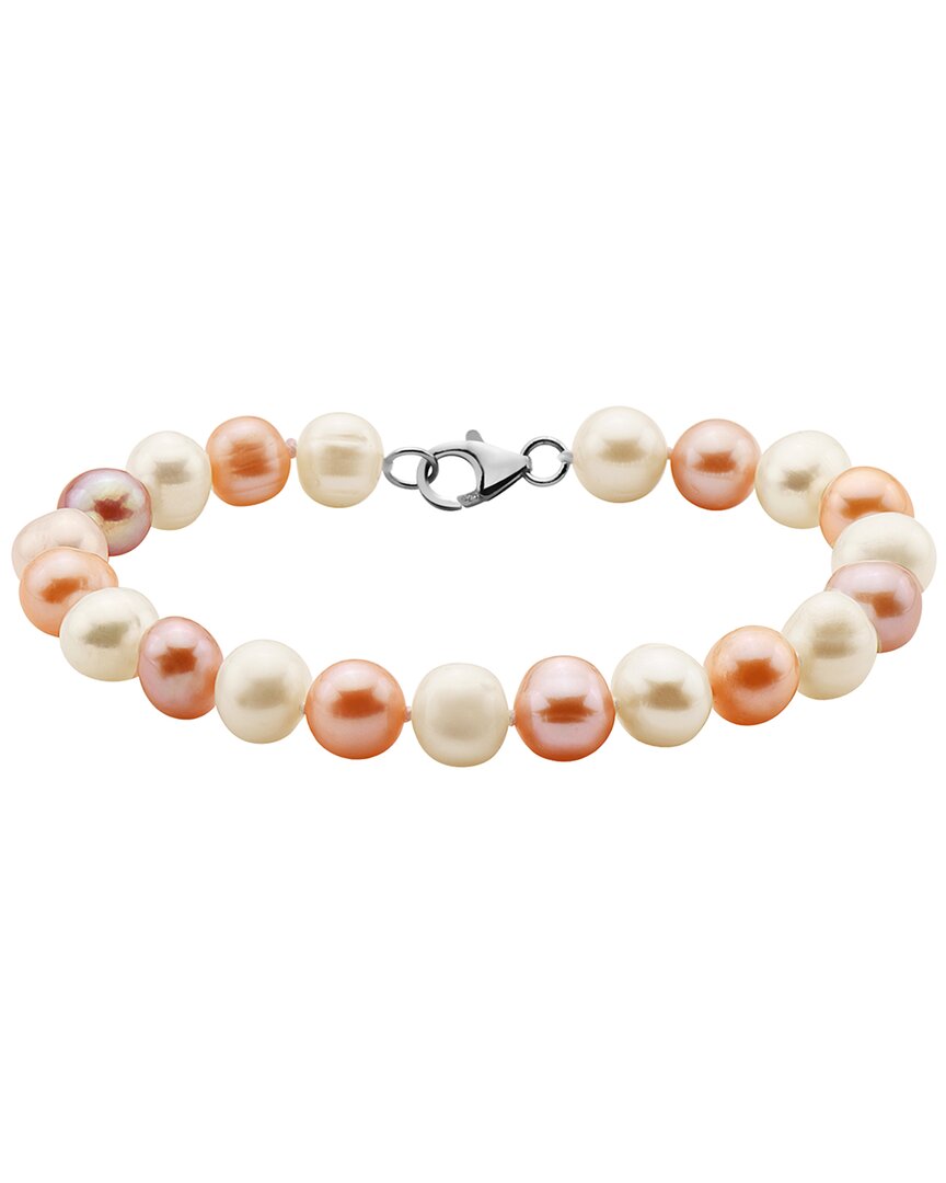 silver 8mm pearl set