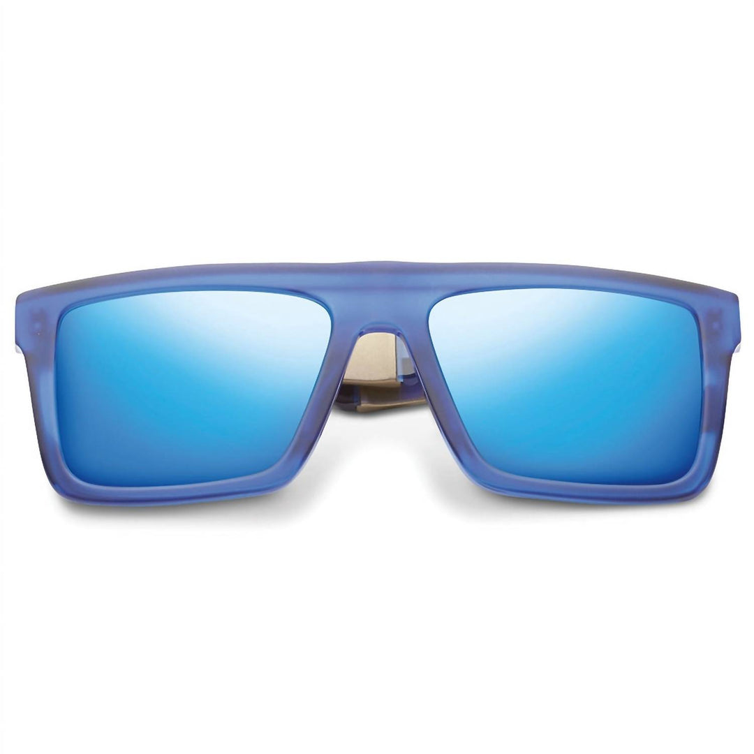 One Size - matte midway blue-antique brass/pacific blue