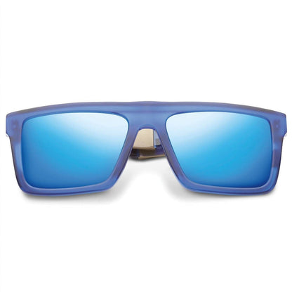 One Size - matte midway blue-antique brass/pacific blue