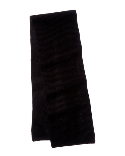 collection ribbed wool & cashmere-blend scarf