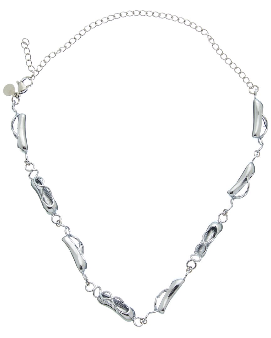 18k plated charm necklace