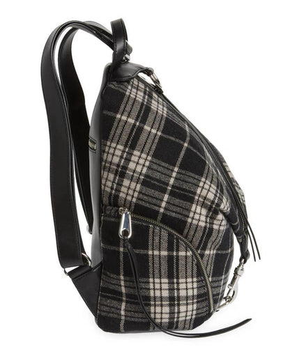 julian backpack in white/black