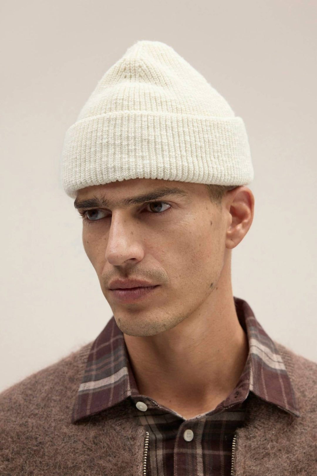 men's pixi beanie in ivory