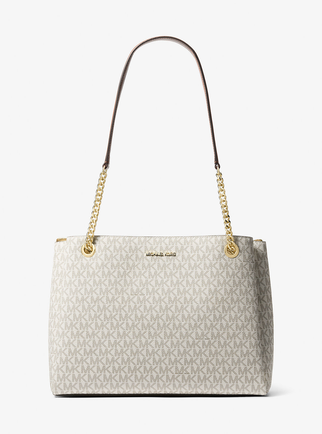soho medium signature logo tote bag