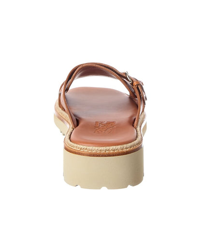 ferragamo leather sandal