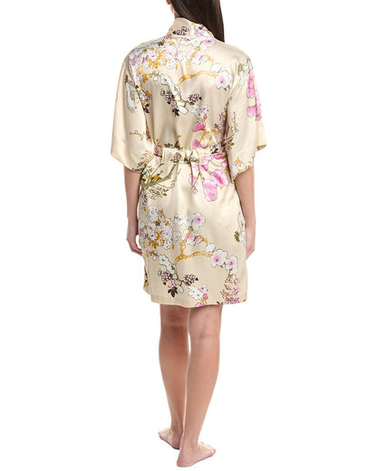 sakura satin wrap
