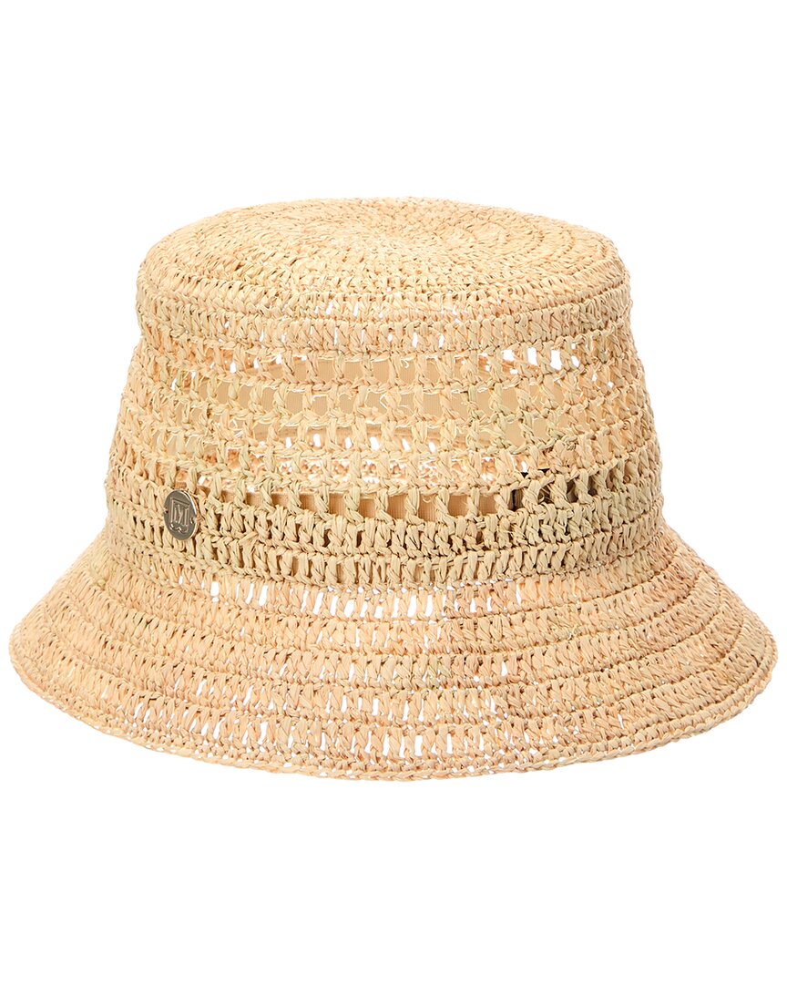 crochet short brim bucket hat