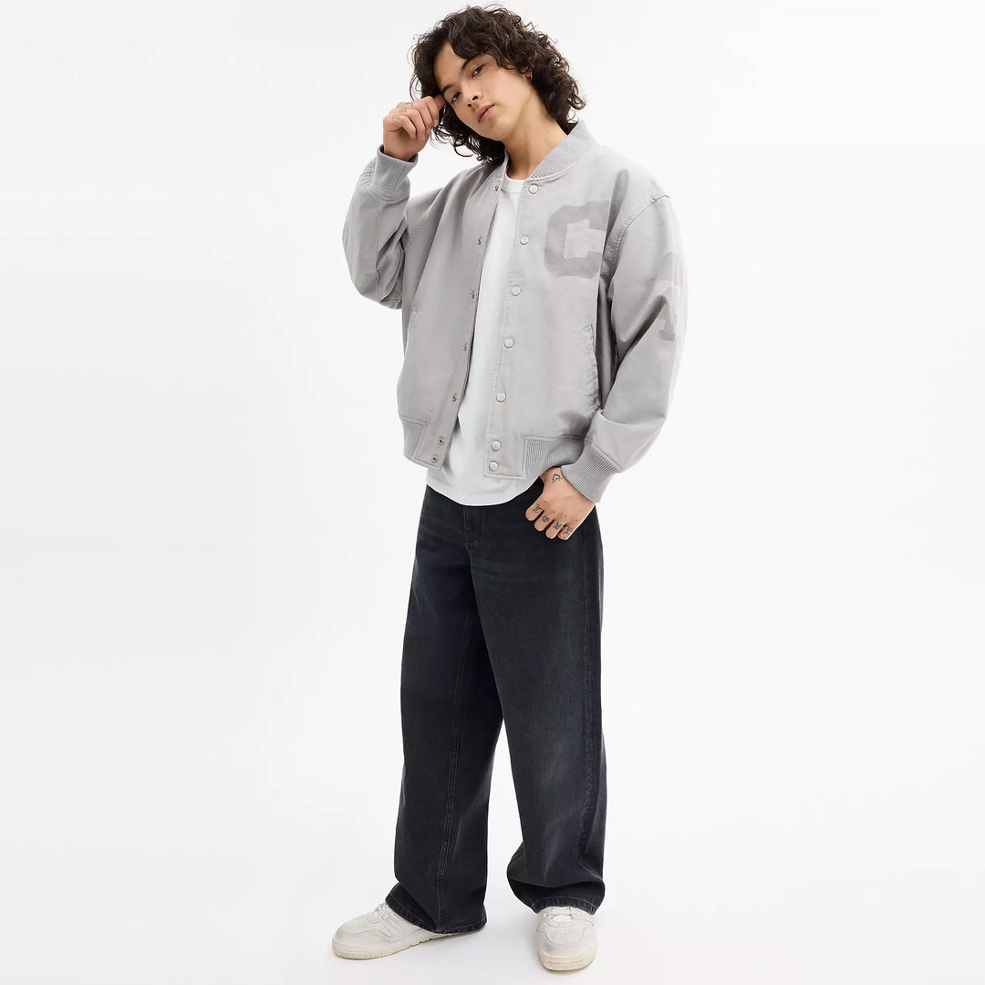 canvas varsity jacket