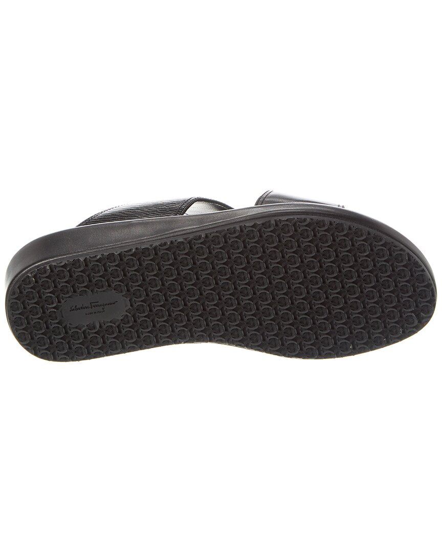 ferragamo murray leather sandal