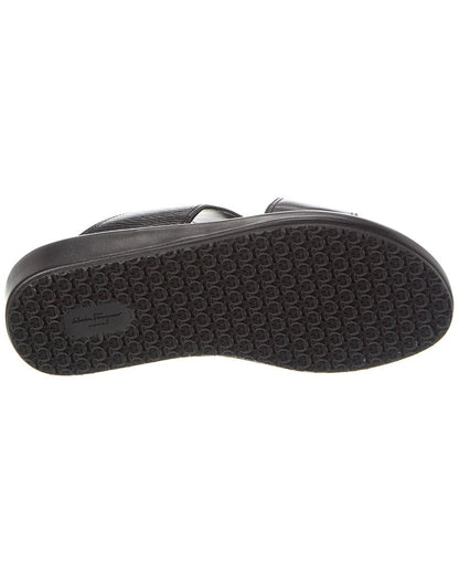 ferragamo murray leather sandal