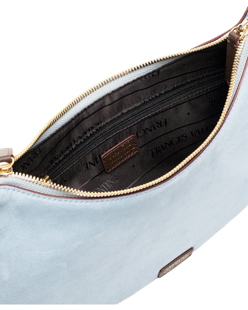 starr suede & leather hobo bag