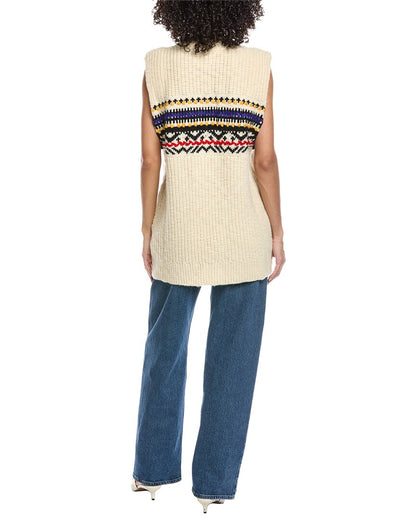 isabel marant etoile crafty winter sweater vest