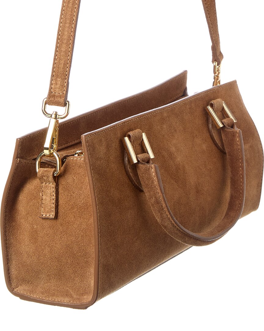 rosalind suede handbag