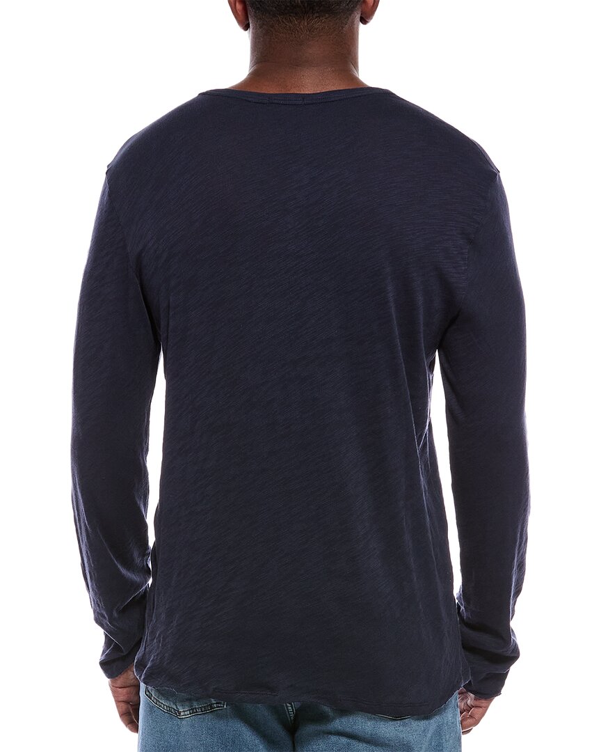 slub jersey destroyed henley