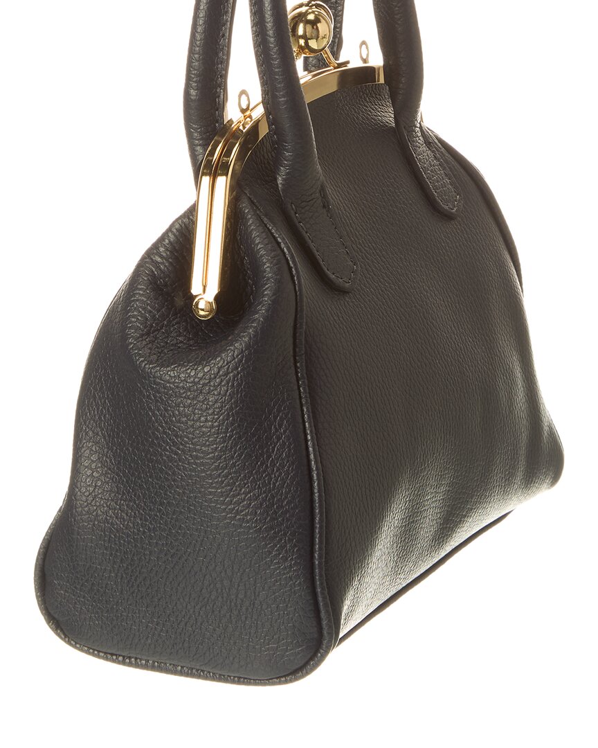 tally27 top handle leather satchel