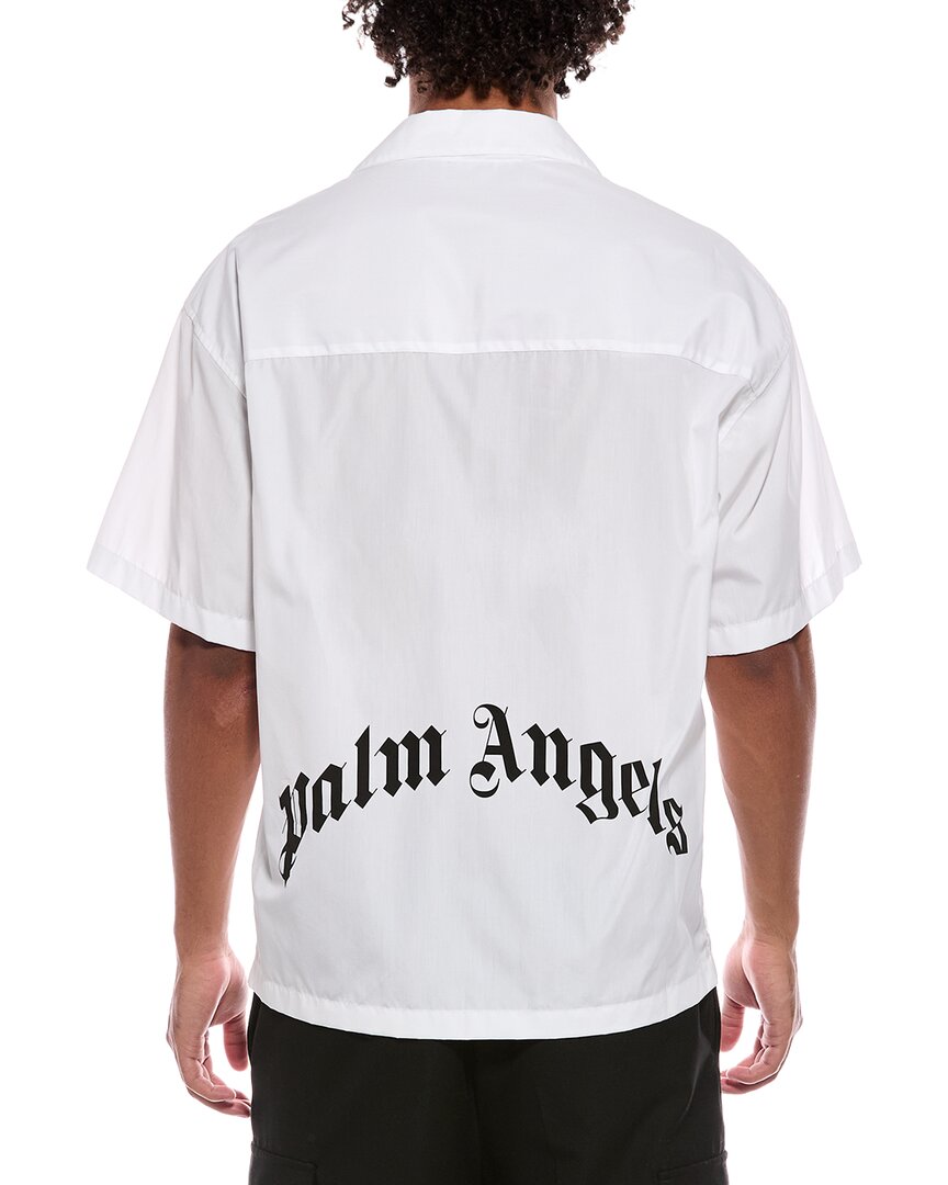curved logo classic shirt