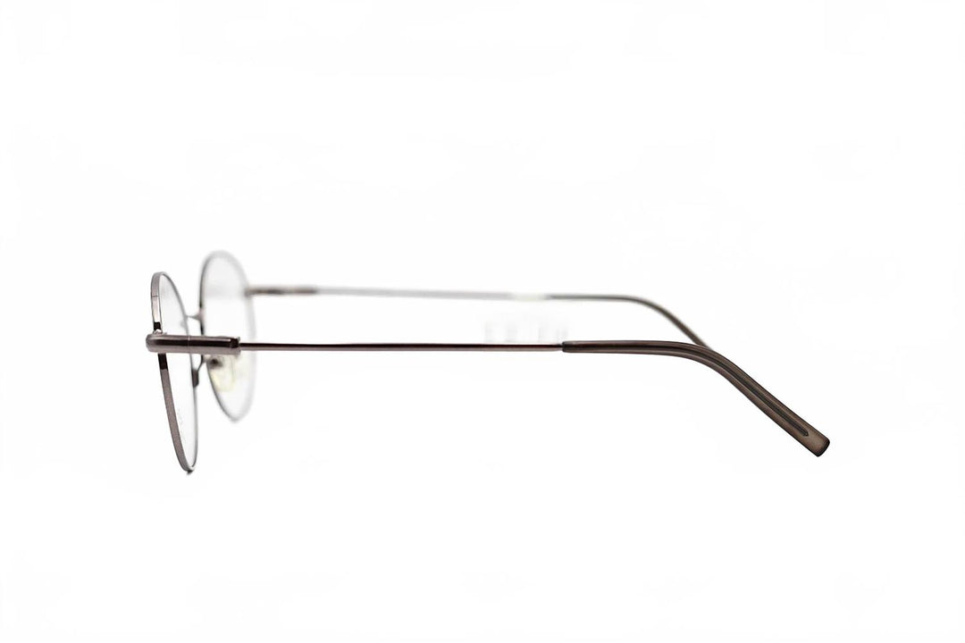 men's tlf602 round eyeglasses in grey