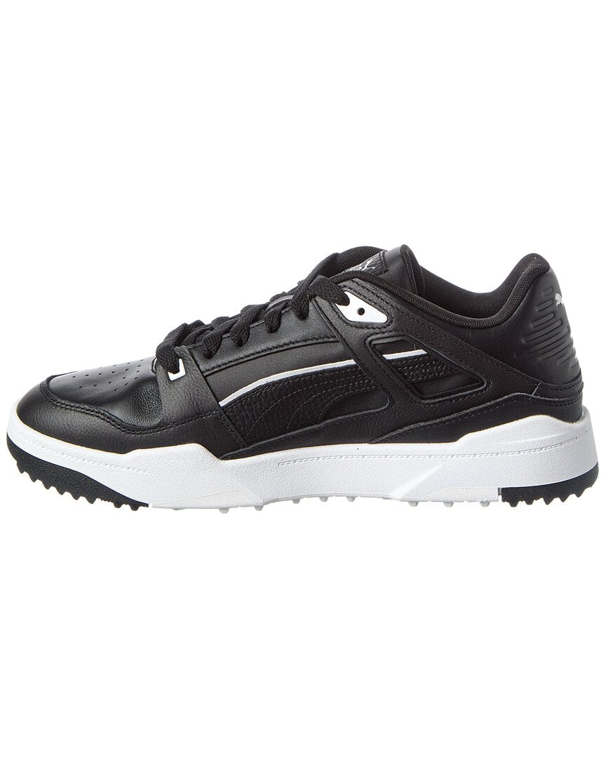 slipstream canvas & leather sneaker