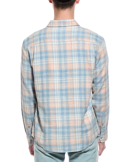 breeze linen-blend shirt