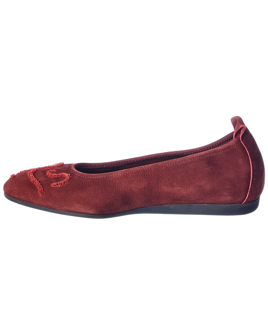 lamala leather flat