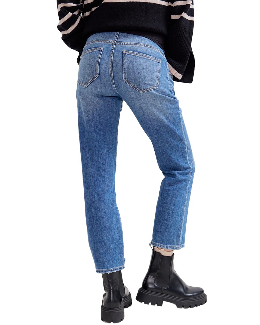 the over the bump straight maternity jean