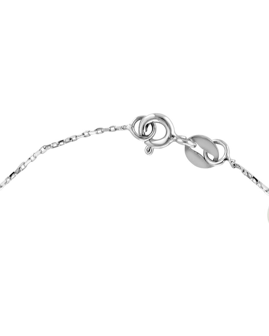 silver 6,6.5,7mm mm pearl bracelet