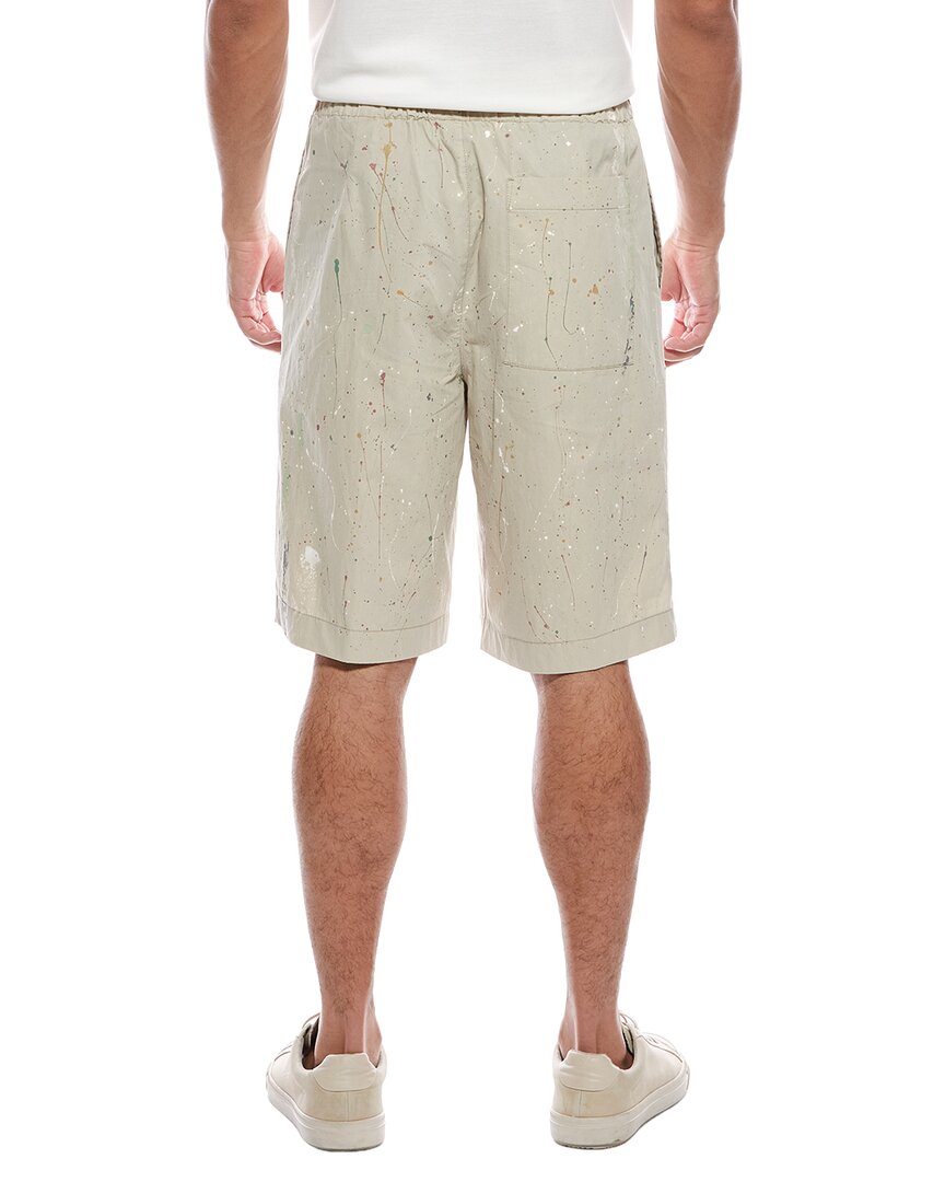 splatter painted short