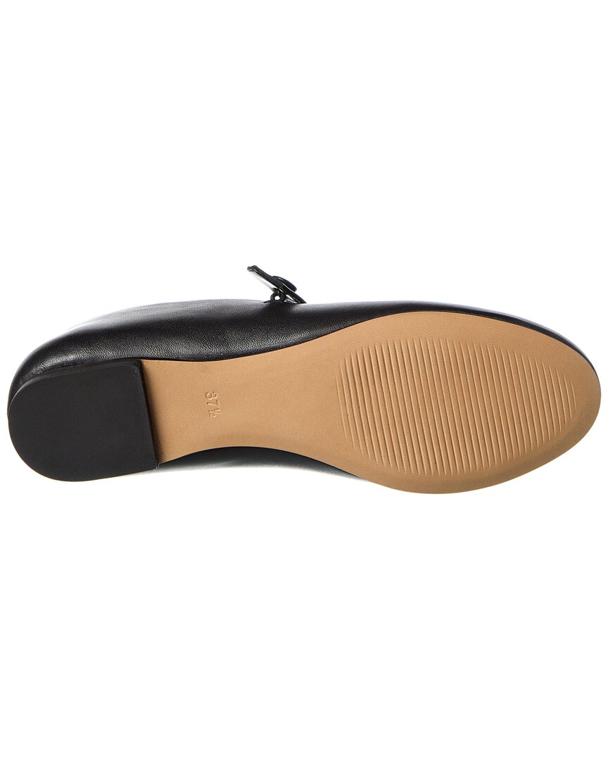 sofia leather flat