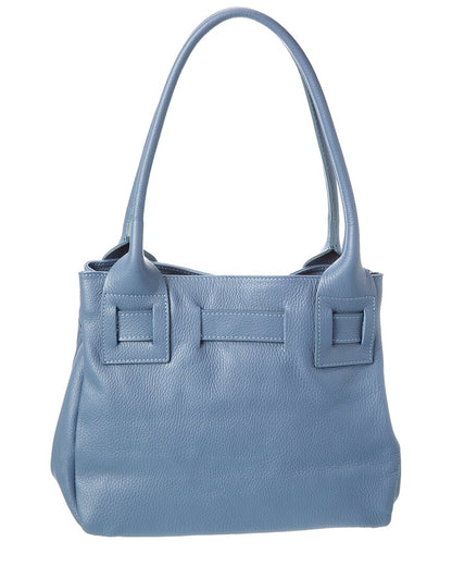 lucy16 small leather shoulder tote