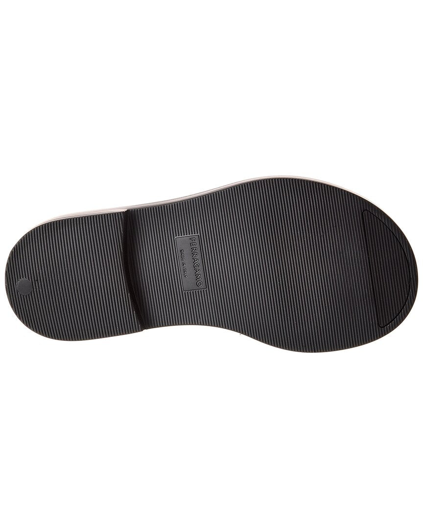 ferragamo giuneva rubber slide